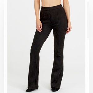 New Spanxs suede flare petite pant